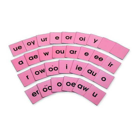 Large Magnetic Vowel Letter Set