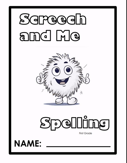 First Grade Screech and Me Student Booklet