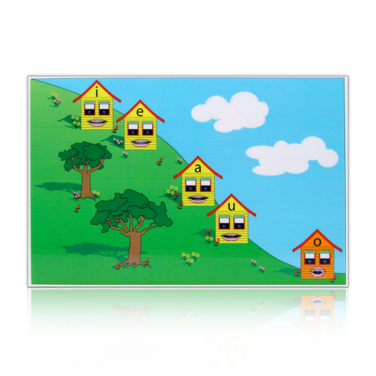 Large Kindergarten Vowel Hill Chart
